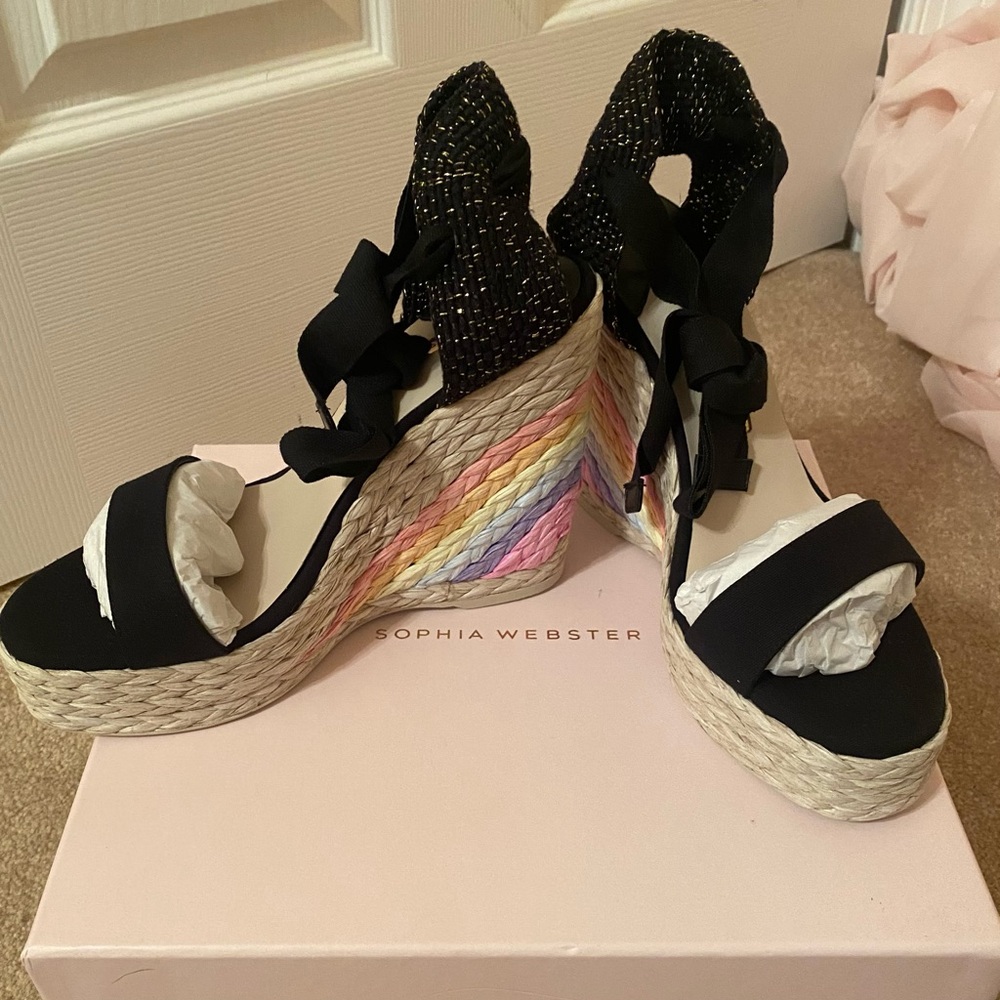 Sophia Webster Lucita Espadrille Tie size 41.5